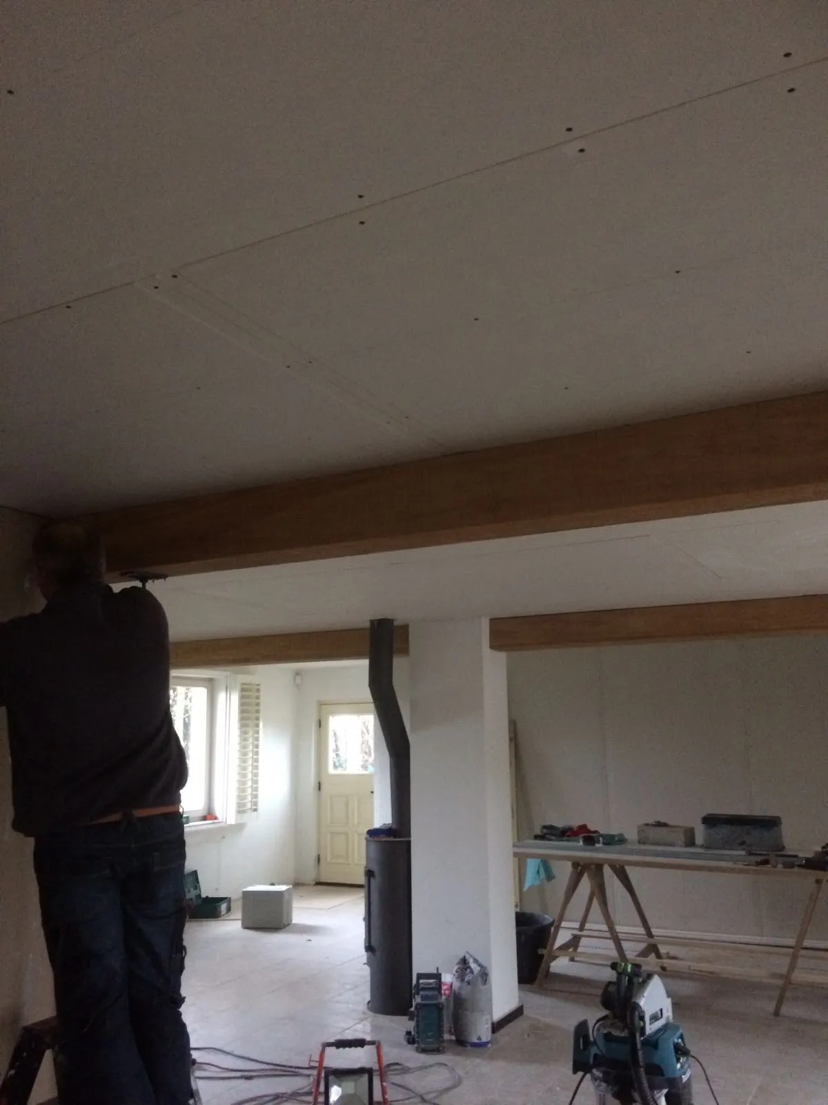 Team van Bouwbedrijf Smolenaers aan het werk